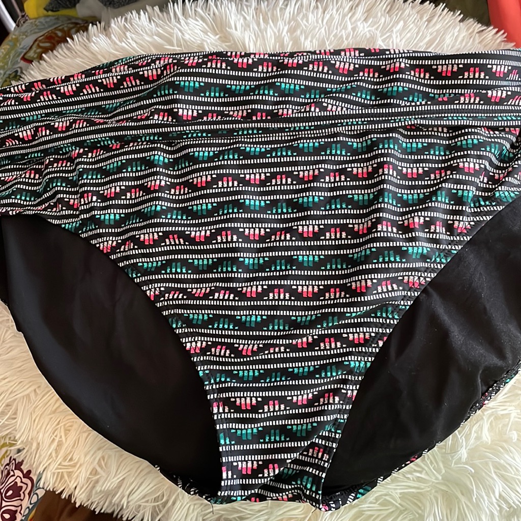 Nwot Old Navy Size 4x Bikini Full Coverage Bottom - High Waist Or Drop Waistband